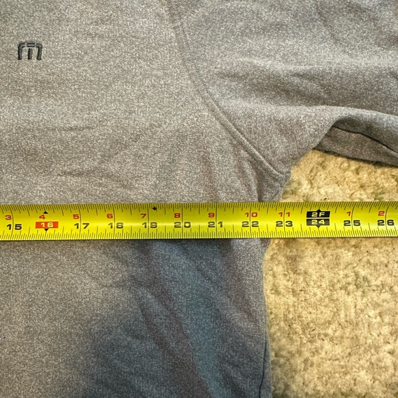 Travis Mathew Quarter Zip Pullover Sweater Gray Golf Men’s XL - Picture 10 of 11